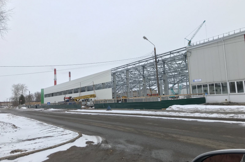 Реконструкция Вятского фанерного комбината